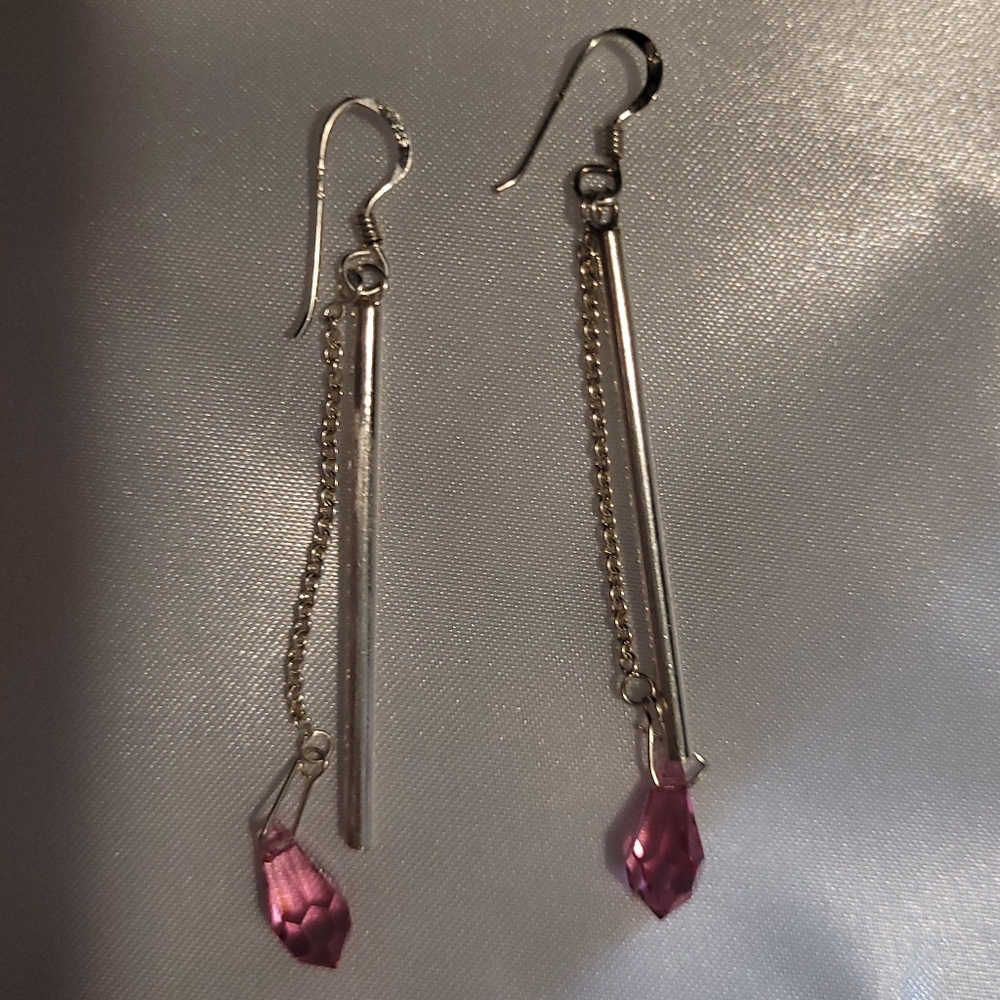 NWOT Silver Dangle Earrings